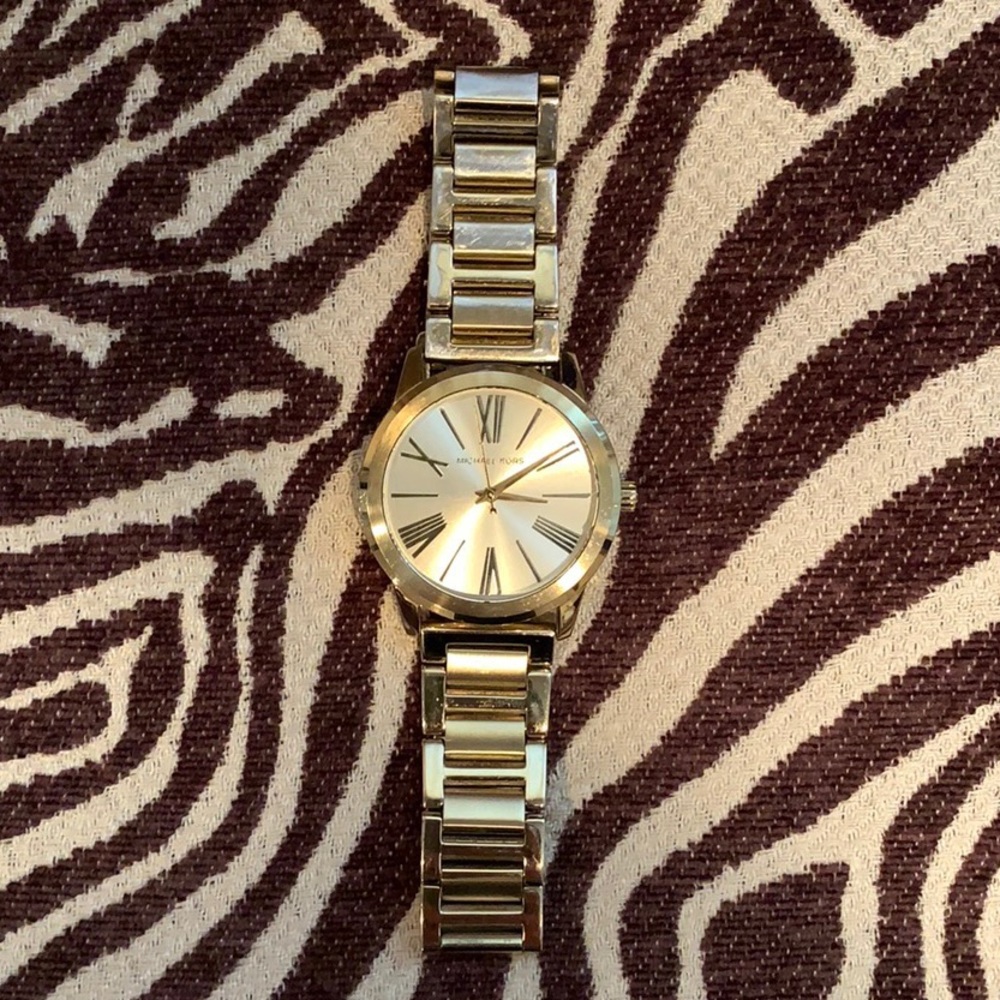 Gold Michael Kors Watch